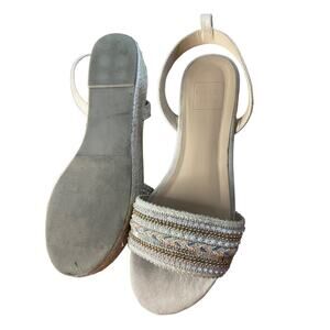 Karri Blue Jessie Espadrille size 9
